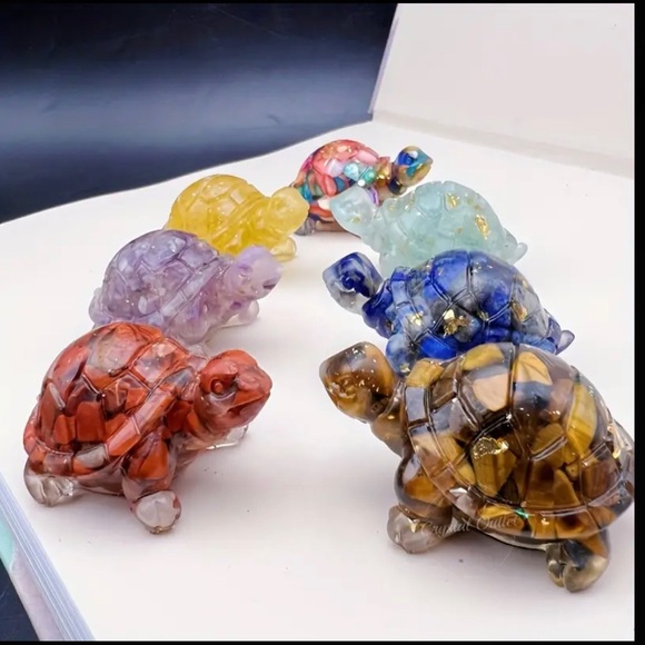1 pc. Ocean Animal Resin, Crystal And Stone Figurines - Picture 2 of 8
